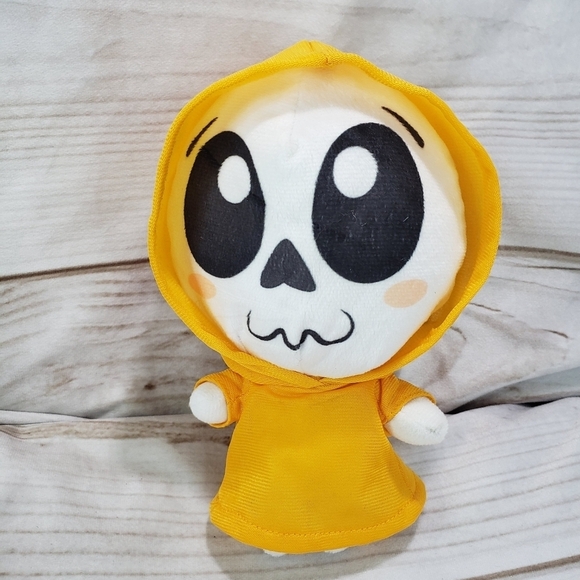 Ideal Toys Yellow Hooded White Ghost Plush Stuffed Toy 9 Inch 2022 - Picture 1 of 7